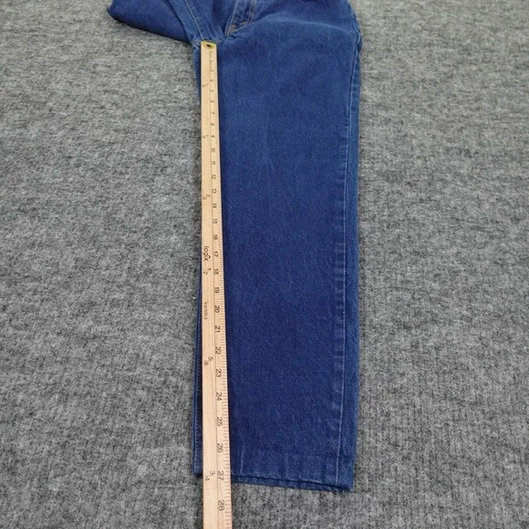 Vintage Levi's 17505 XX Jeans Womens 9 Blue High Rise Tapered Leg USA Made 27" - Picture 8 of 14